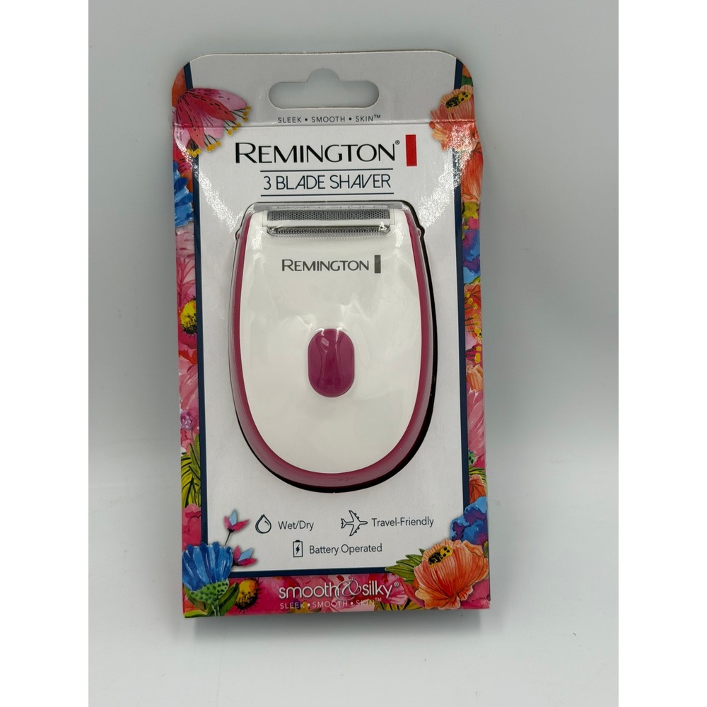 Remington WSF4810US Smooth & Silky 3 Blade Women's Wet Dry Shaver